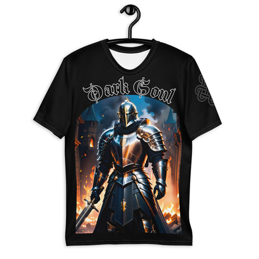 Dark Soul Warrior Men's Crew Neck T-Shirt