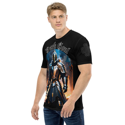 Dark Soul Warrior Men's Crew Neck T-Shirt