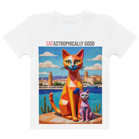Women's Catastrophically Good Cat T-Shirt